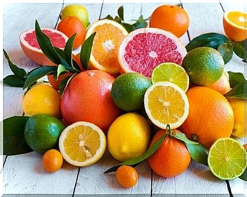 Citrus fruits.