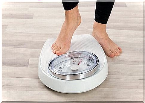 Woman on weight