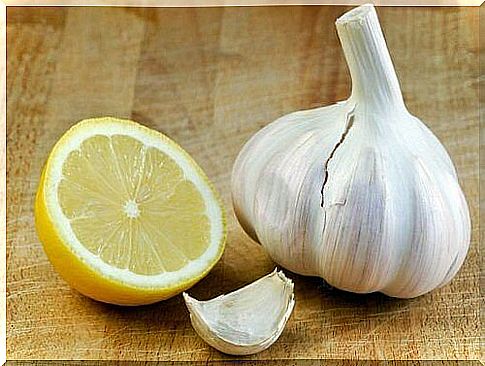 cure with garlic and lemon