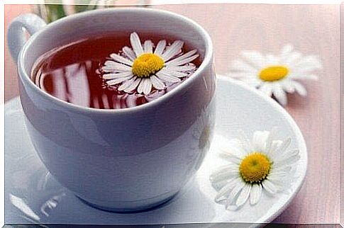 Chamomile tea.