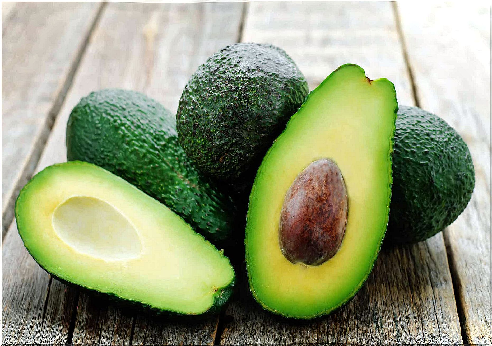 Fresh avocado.