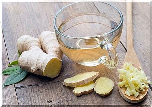 ginger decoction helps against flatulence