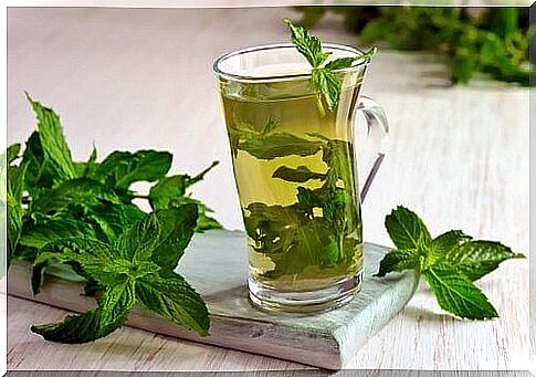 mint reduces the feeling of satiety 