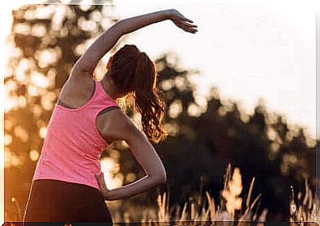 Stretch before exercising.