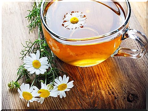 chamomile tea is soothing